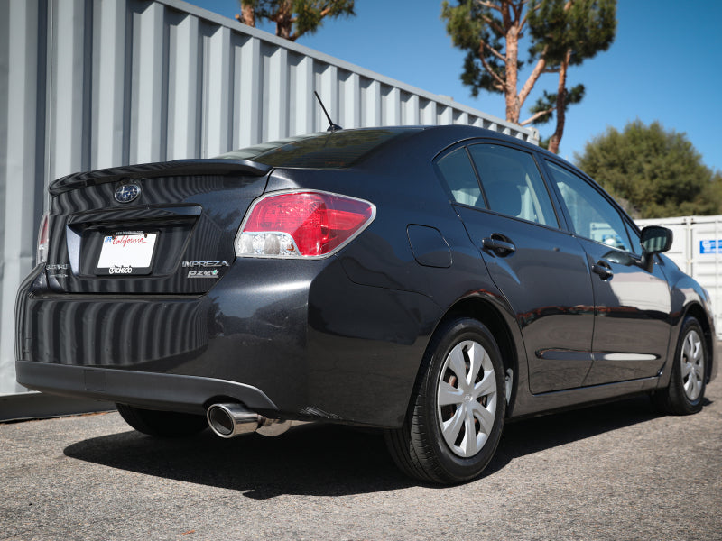 aFe POWER Takeda 2.5in 304SS Catback Exhaust w/ Polished Tips - Subaru Impreza 2.0L 2012-2016