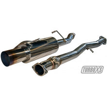 Load image into Gallery viewer, Turbo XS Catback Exhaust w/ Blued Tips - Subaru WRX / STi 2002-2007