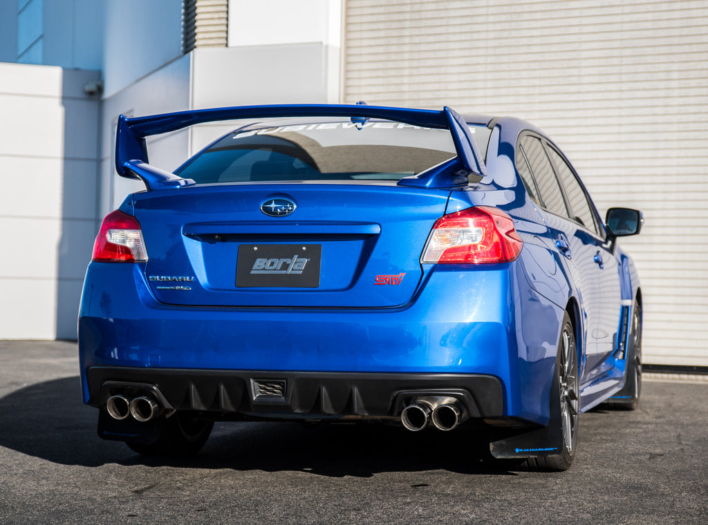 Borla  S-Type CatBack Exhaust Quad Tips - Subaru WRX / STI 2015-2020