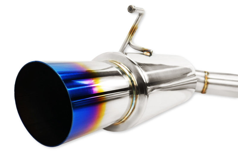 ISR Performance GT Single Exhaust With Burnt Tip - Nissan 370Z