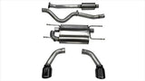 Corsa 13+ Scion FRS / Subaru BRZ Black Tip Sport Cat-Back Exhaust