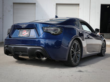 Load image into Gallery viewer, aFe Takeda 304SS Catback Exhaust w/ Dual Black Tips - Toyota 86/GR86/ Scion FR-S/ Subaru BRZ 2013+