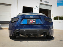 Load image into Gallery viewer, aFe Takeda 304SS Catback Exhaust w/ Dual Blue Flame Tips - Toyota 86/GR86/ Scion FR-S/ Subaru BRZ 2013+