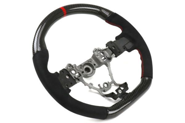 FactionFab Steering Wheel Carbon and Suede 2015-2021 WRX / STi