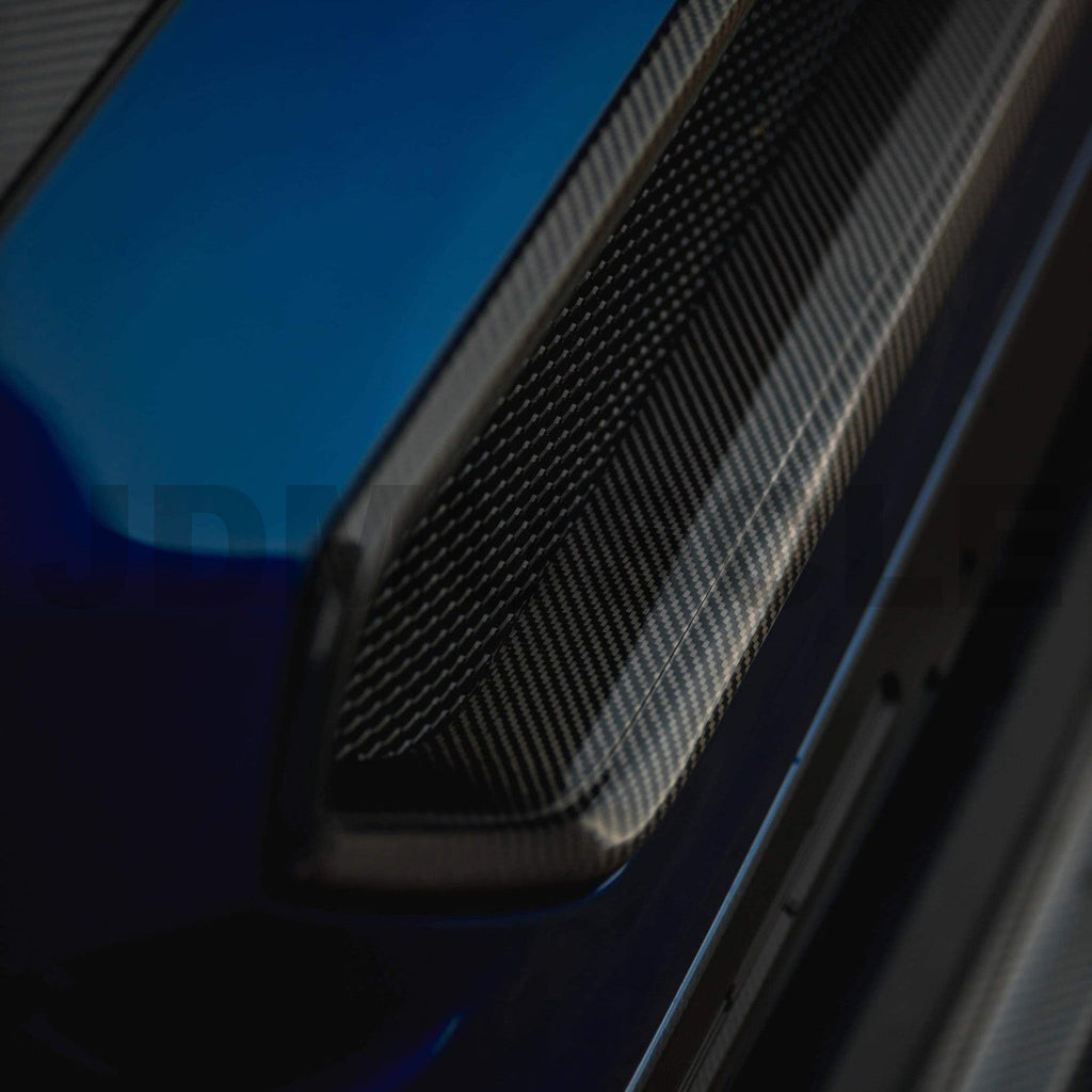 JDMuscle Tanso Carbon Fiber Grille V2 - Subaru WRX / STi 2018-2021
