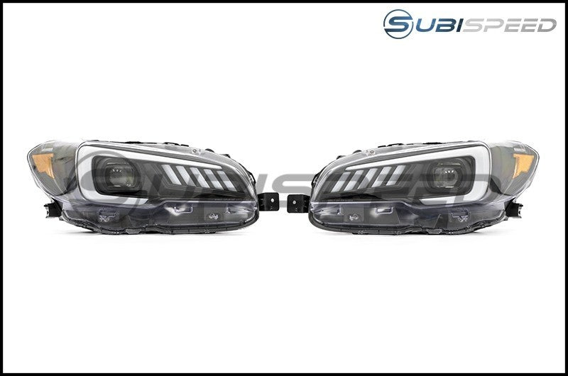 SubiSpeed LED Headlights DRL and Sequential Turn Signals - Subaru WRX Limited / STI 2018-2020
