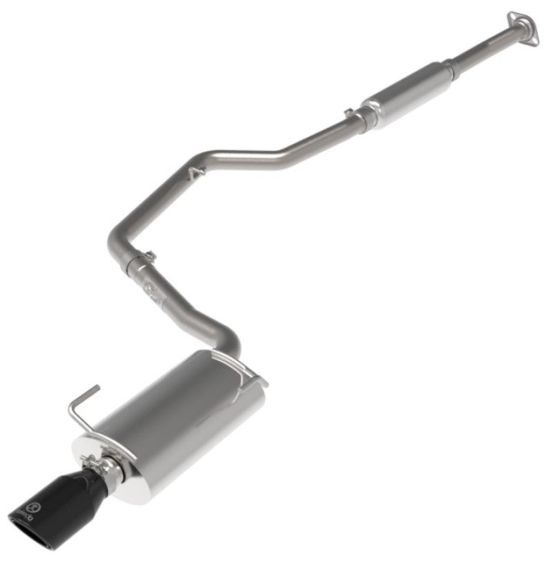 aFe POWER Takeda 2.5in 304SS Catback Exhaust w/ Black Tips - Subaru Impreza 2.0L 2012-2016