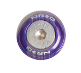NRG Fender Washer Kit w/Rivets For Metal (Purple) - Set of 10