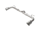 aFe Takeda 2-1/2in 304 SS Axle-Back Exhaust w/ Polished Tips 14-18 Mazda 3 L4 2.0L/2.5L