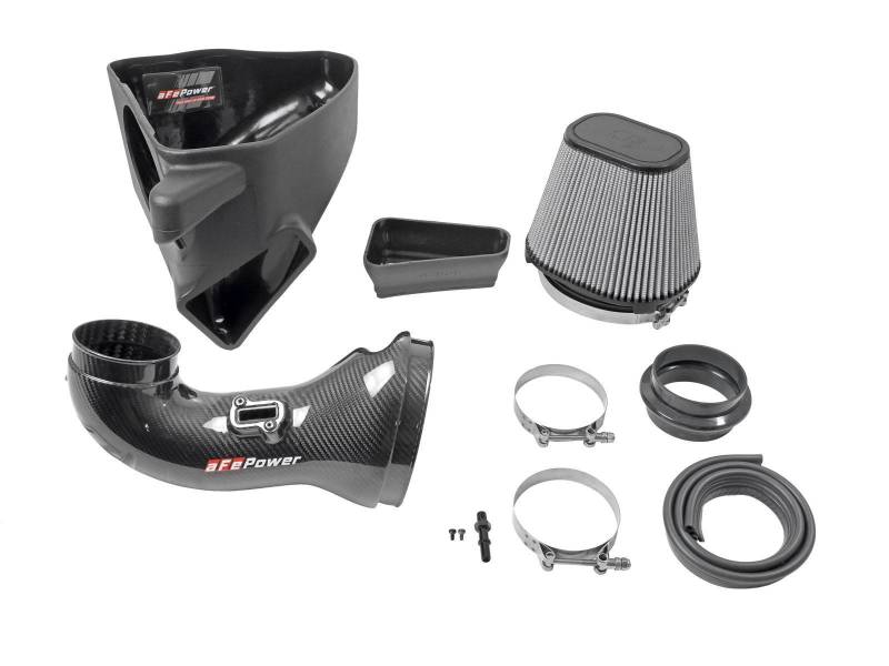 aFe 17-12 Chevrolet Camaro ZL1 (6.2L-V8) Track Series Carbon Fiber CAI System w/ Pro-DRY S Filters