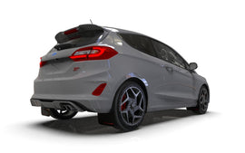 Rally Armor 18-22 Ford Fiesta ST MK8 Black UR Mud Flap w/ Red Logo