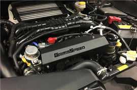 GrimmSpeed Pulley Cover Black - Subaru WRX 2015-2020