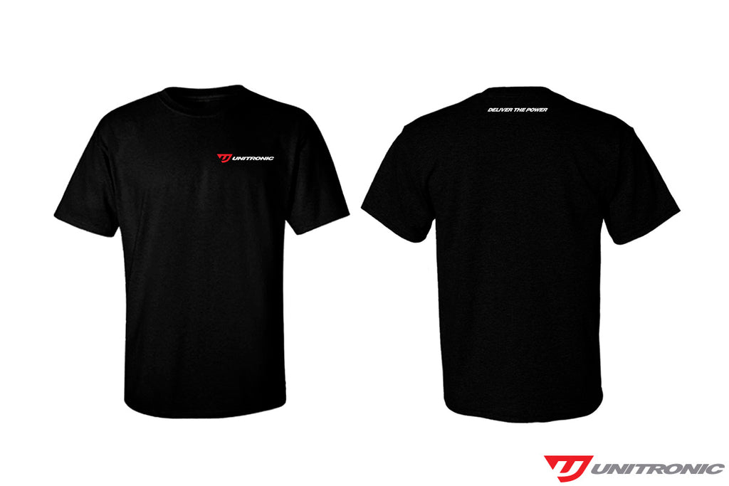 Unitronic Classic Black T-Shirt Full Logo
