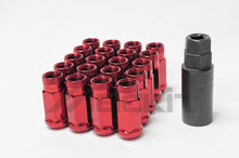 Load image into Gallery viewer, Wheel Mate Monster Open End Lug Nut Set of 20 - Red 1/2in