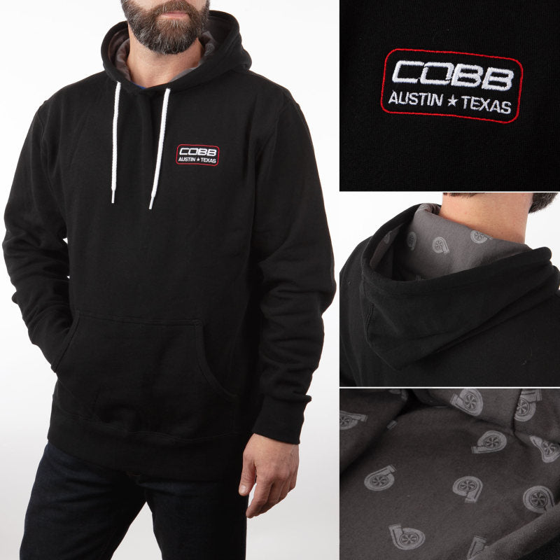 Cobb Black Pullover Hoodie - XX-Large