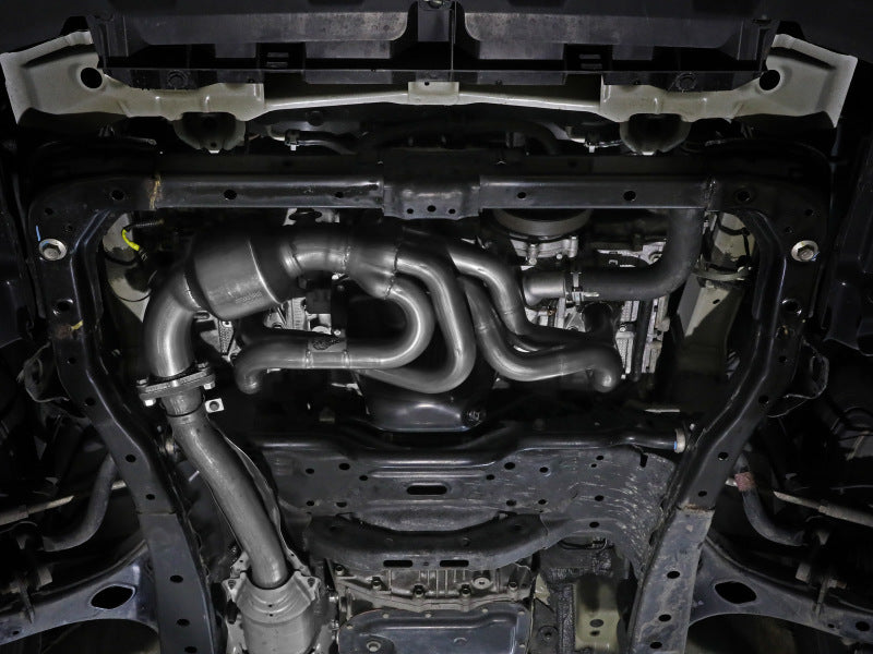 aFe Twisted Steel 304 Stainless Steel Header w/ Cat - Subaru Legacy 2.5i / Outback 2.5i 2013-2019