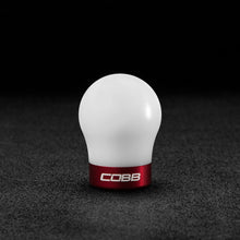 Load image into Gallery viewer, Cobb White Shift Knob (Red Base) - Ford Focus ST 2013-2018 / Focus RS 2016-2018 / Fiesta ST 2014-2019