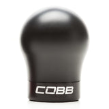 Cobb Shift Knob (Black w/ Black) - Volkswagen GTI 2010-2021 / Golf R 2015-2019 / Jetta GLI 2019-2021