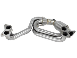 aFe Twisted Steel 304 Stainless Steel Long Tube Header w/ Cat - Toyota 86 / Scion FRS / Subaru BRZ 2013-2020