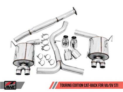 AWE Touring Edition Catback Exhaust - Subaru WRX/STI Sedan 2011-2021