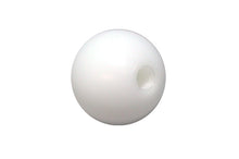 Load image into Gallery viewer, Torque Solution Delrin 50mm Round Shift Knob (White) Universal 10x1.5