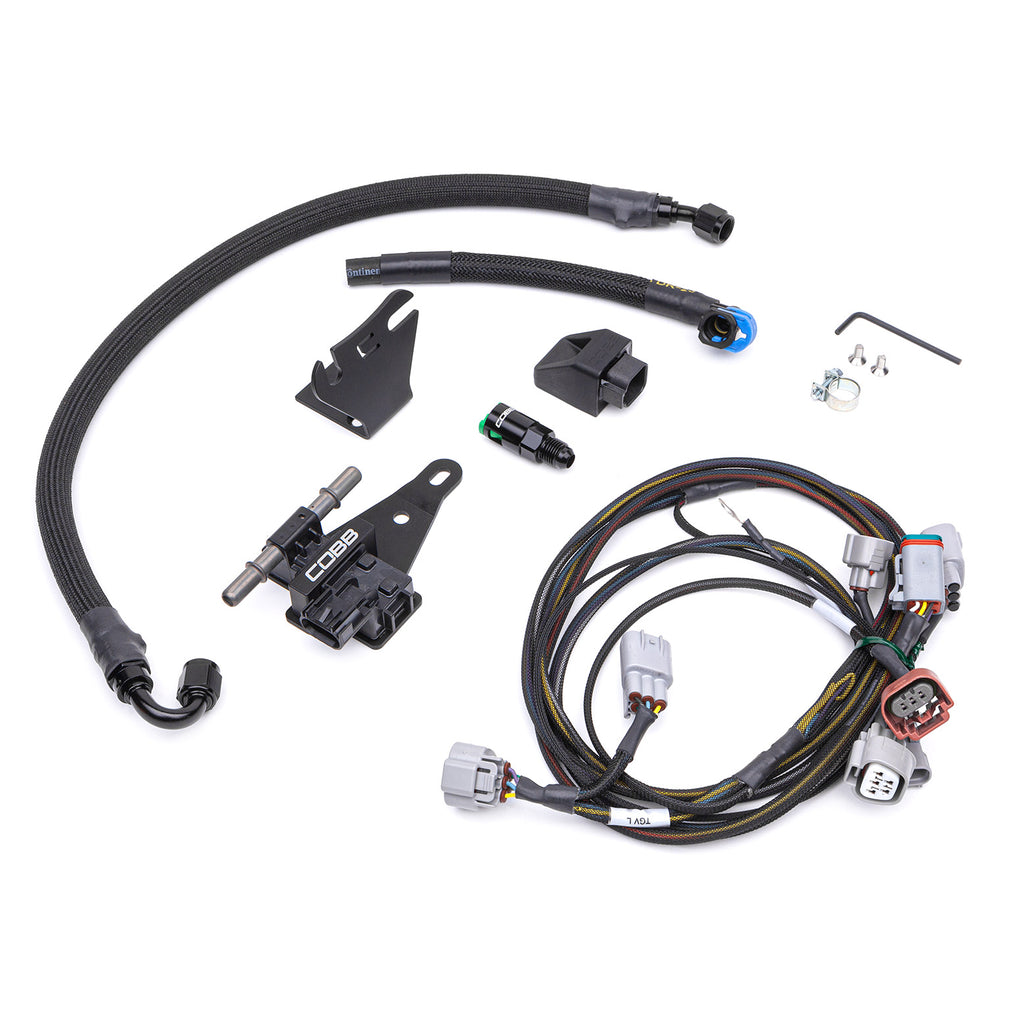 Cobb Stage 1 to NexGen Stage 2 + Flex Fuel Power Package Upgrade (Black) - Subaru STi 2015-2018