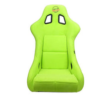 Load image into Gallery viewer, NRG FRP Bucket Seat PRISMA Edition - Large (Neon Green Alcantara/  Pearlized Back)