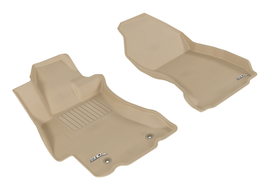 3D MAXpider Kagu 1st Row Floormats - Subaru Impreza 2012-2016 / XV Crosstrek 2013-2017 / WRX & STi 2015-2021
