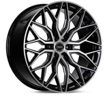 Vossen HF6-3 22x9.5 / 6x135 / ET20 / Deep Face / 87.1 - Brushed Gloss Black