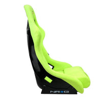 Load image into Gallery viewer, NRG FRP Bucket Seat PRISMA Edition - Large (Neon Green Alcantara/  Pearlized Back)