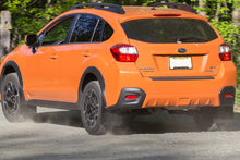 Load image into Gallery viewer, Rally Armor 13-17 Subaru Crosstrek XV Black UR Mud Flap w/ Green Logo (Altered Font)