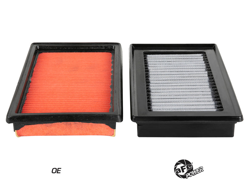 aFe Magnum FLOW Pro DRY S Air Filters (Pair) - Infiniti Q50 3.5L / 3.7L 2014-2018