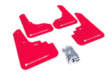 Rally Armor 05-09 Subaru Legacy GT / Outback Red UR Mud Flap w/ White Logo