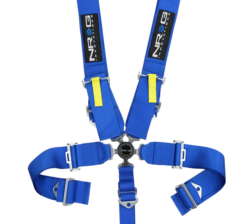 NRG SFI 16.1 5PT 3in. Seat Belt Harness / Cam Lock - Blue