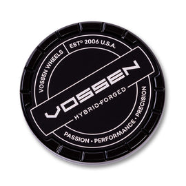 Vossen Hybrid Forged Billet Sport Cap - Large - Gloss Black