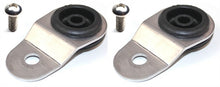 Load image into Gallery viewer, Torque Solution Radiator Mount Combo with Inserts (Silver) : Mitsubishi Evolution 7/8/9