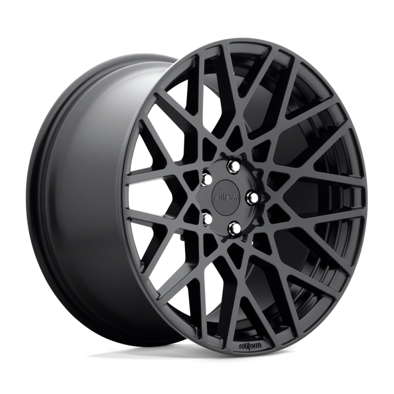 Rotiform R112 BLQ Wheel 18x8.5 5x100 35 Offset - Matte Black