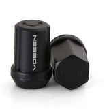Vossen 35mm Lug Nuts (12x1.25; 19mm Hex; Cone Seat; Black) Set of 20 - Universal
