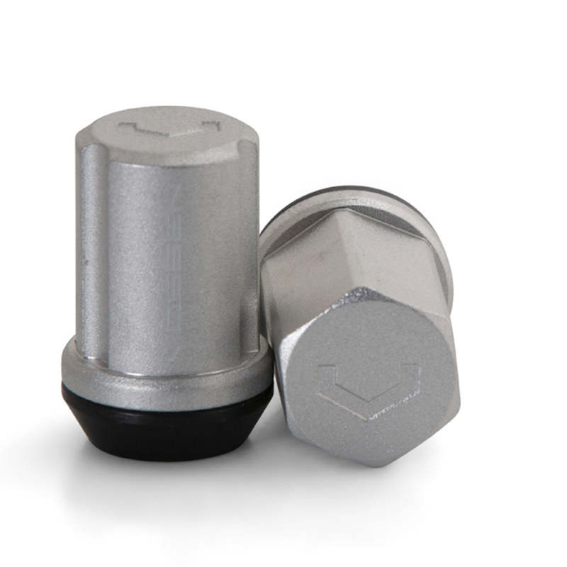 Vossen 35mm Wheel Lock Nuts (12x1.25; 19mm Hex; Cone Seat; Silver) Set of 4 - Universal