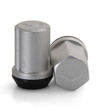 Load image into Gallery viewer, Vossen 35mm Wheel Lock Nuts (14x1.5; 19mm Hex; Cone Seat; Silver) Set of 4 - Universal