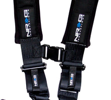 Load image into Gallery viewer, NRG SFI 16.1 5PT 3in Seat Belt Harness / Latch Link - Black