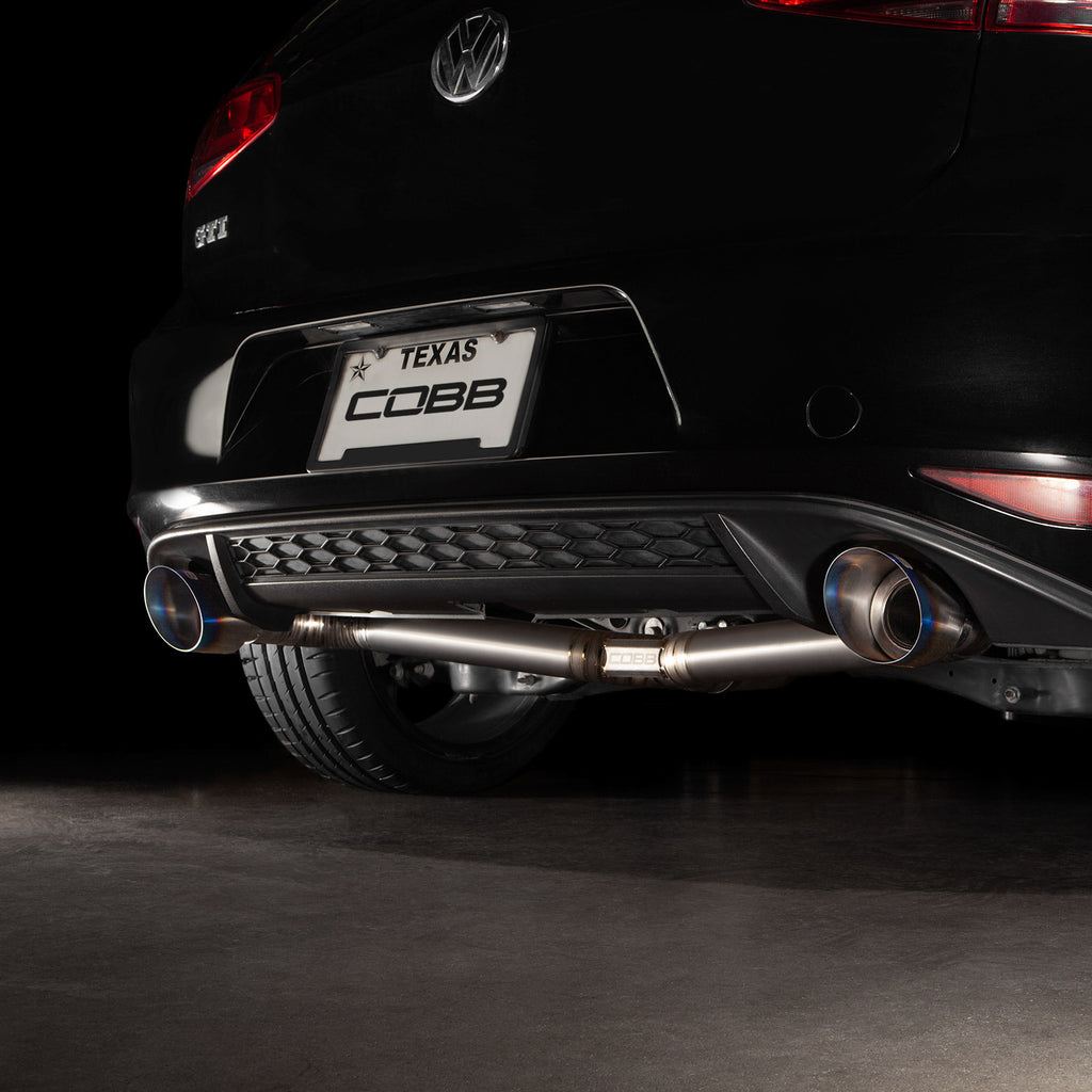 Cobb Titanium Cat-Back Exhaust System - Volkswagen GTI 2015-2017 (MK7)