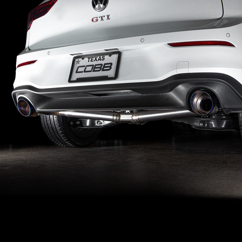 Cobb Titanium Cat-Back Exhaust System - Volkswagen GTI 2022+ (MK8)