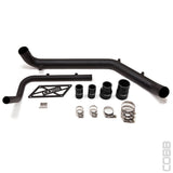 Cobb Stealth Black Upper Intercooler Hard Pipe Kit - Mitsubishi Evo X 2008-2015