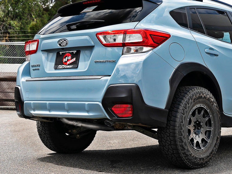 aFe POWER Takeda 2.5in 304SS Catback Exhaust System - Subaru Crosstrek 2018-2023