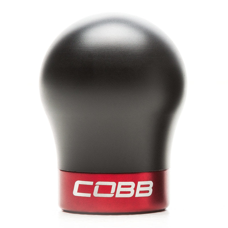 Cobb Shift Knob (Black w/ Race Red) - Volkswagen GTI 2010-2021 / Golf R 2015-2019 / Jetta GLI 2019-2021