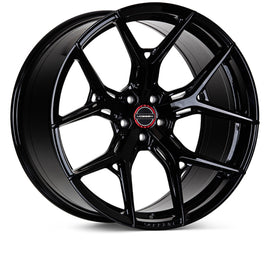 Vossen HF-5 Hybrid Forged Deep Gloss Black Wheel - 5x112 22x10.5 +42