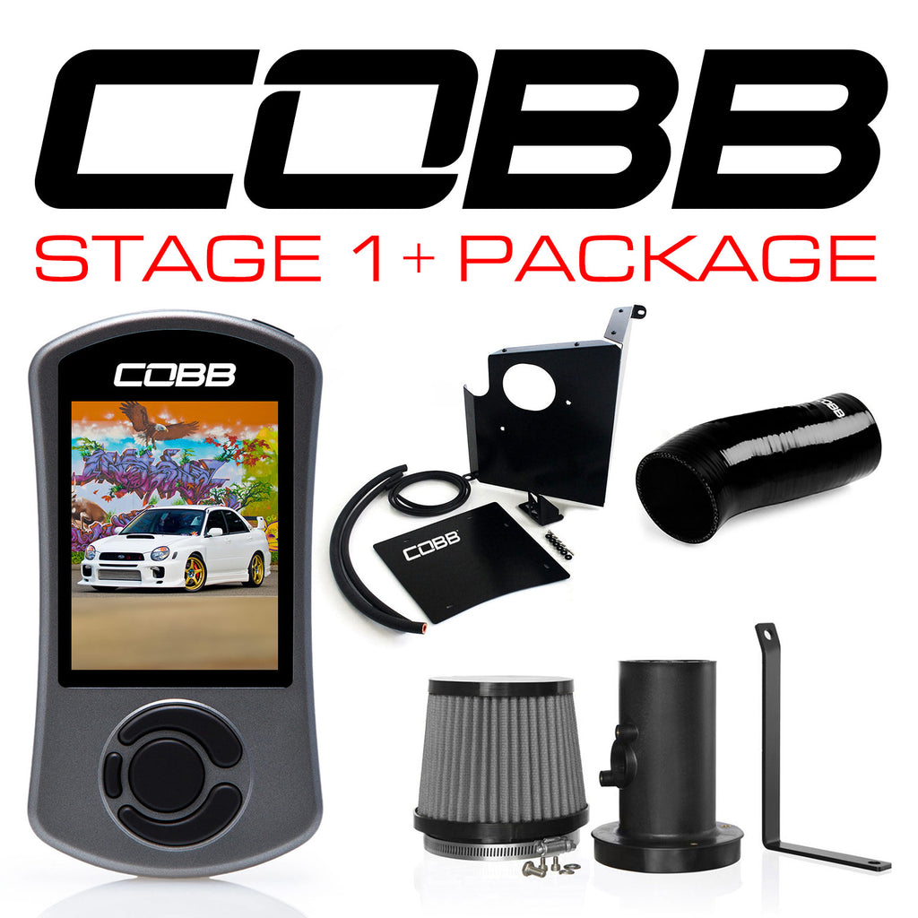Cobb Stage 1+ Power Package w/ V3 Access Port - Subaru WRX 2002-2005