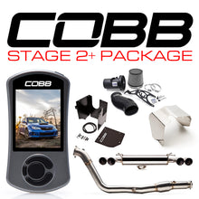 Load image into Gallery viewer, Cobb Stage 2+ Power Package (Black) - Subaru STi 2008-2014 (Hatchback)