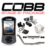 Cobb Stage 2+ Power Package (Black) - Subaru STi 2008-2014 (Hatchback)